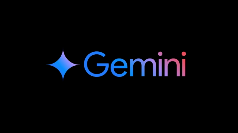 Jio Google Gemini Offer Free logo on black, image credits: Google