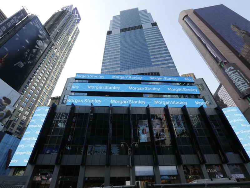 Morgan Stanley building, image credits: Morgan Stanley