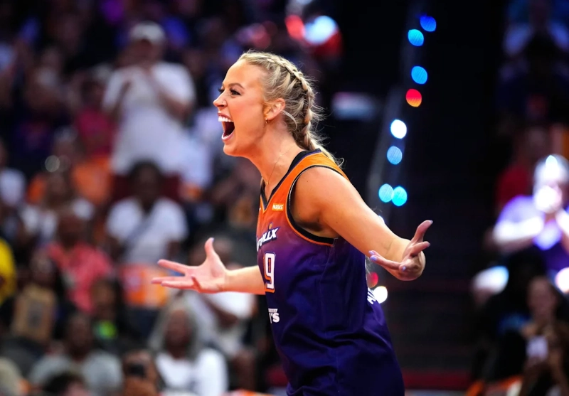 Sophie Cunningham in action, Sophie Cunningham basketball, image credits: Patrick Breen/USA TODAY Network