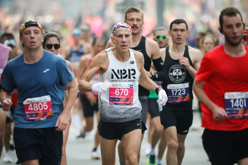 NYC Marathon participants running, image credits: North Brooklyn Runners
