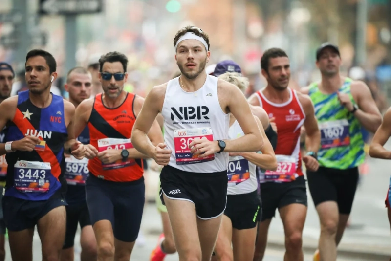 NYC Marathon runners, image credits: North Brooklyn Runners