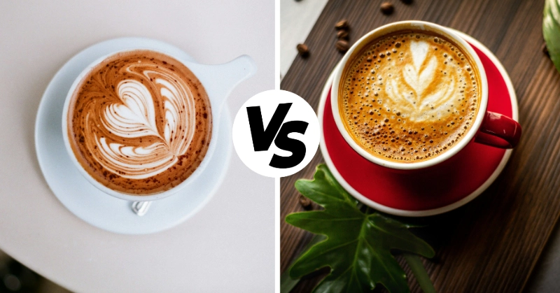 What is a latte vs macchiato, coffee comparison, image credits: FlyD / Luis Covarrubias / UNSPLASH