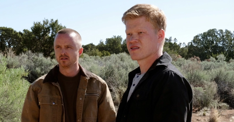 Jesse Plemons with Aaron Paul in Breaking Bad