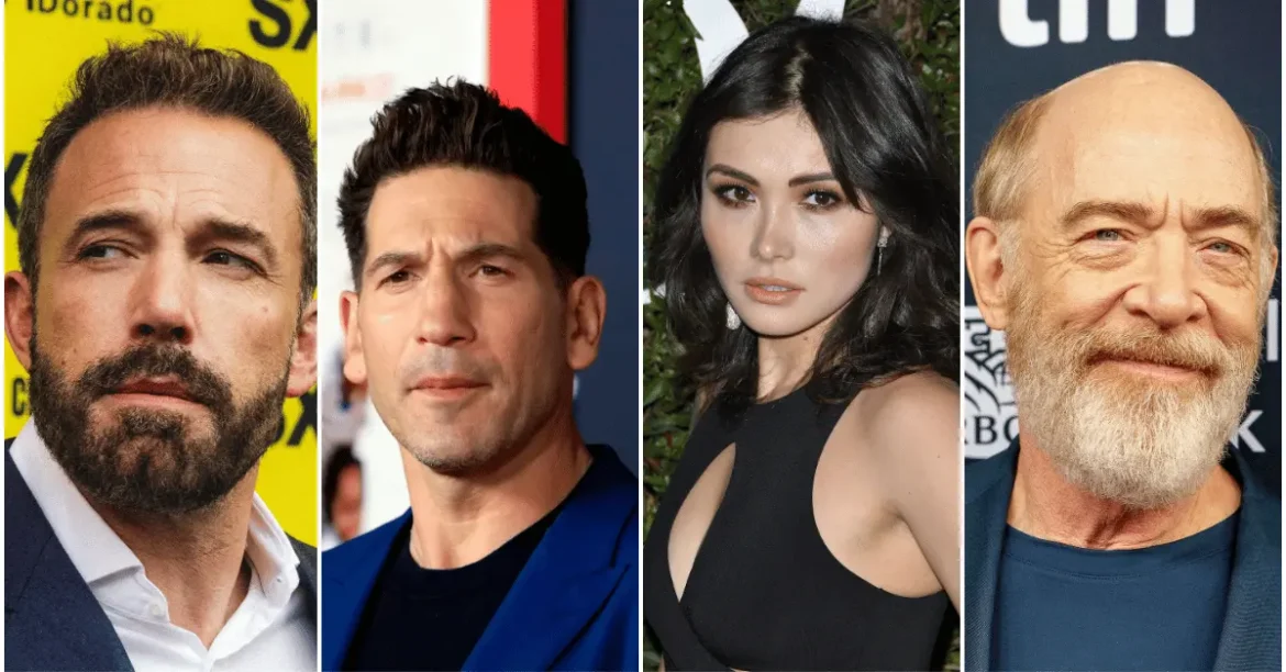 What is the cast of The Accountant 2: Ben Affleck, Jon Bernthal, Daniella Pineda, J.K. Simmons.