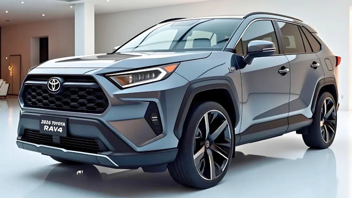 2026 Toyota RAV4 Hybrid: redesigned SUV with bold styling.