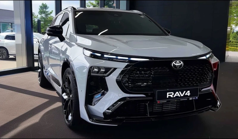 2026 Toyota RAV4 Hybrid: bold front design and modern styling.
