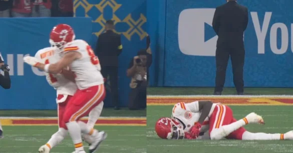 xavier worthy injured during a football game