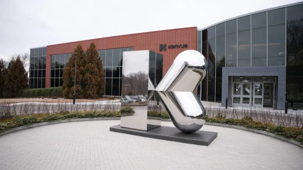 Kimberly Clark related Kenvue office with logo, image credits: Kenvue